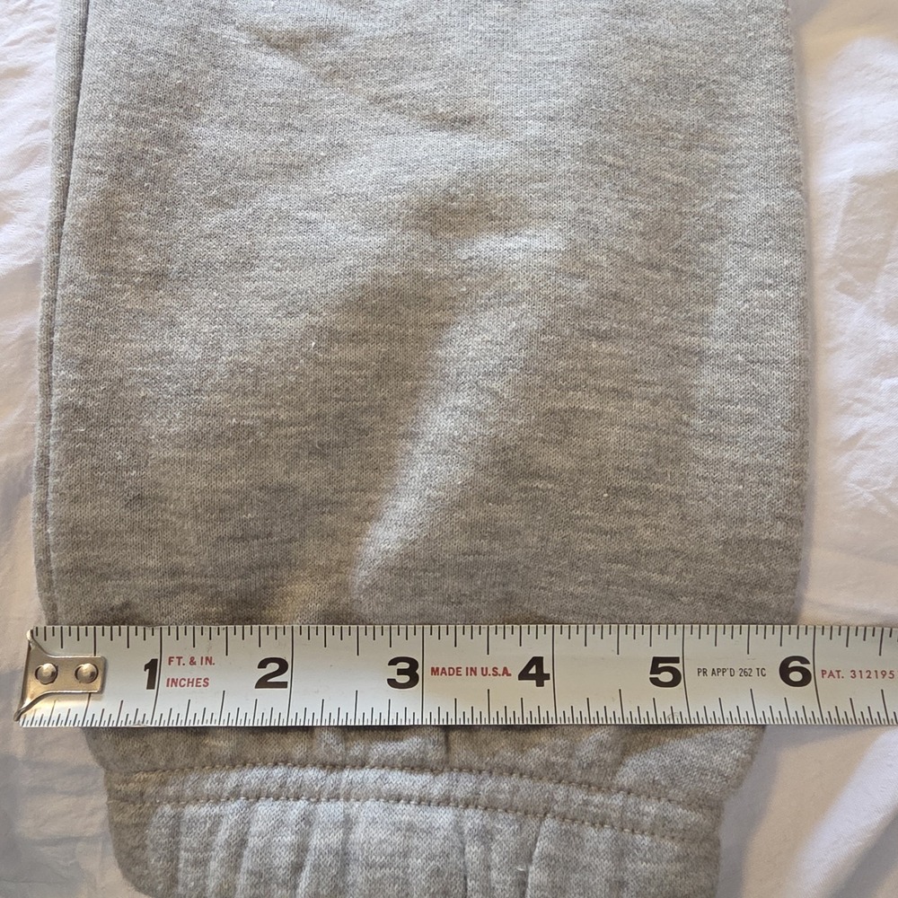 Pacsun Men's Large Gray Jogger S Sweatpants Comfy Elastic Ankle Drawstring Pants - Picture 5 of 8